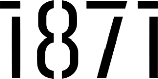 Logo for 1871, the #1 private business incubator in the world